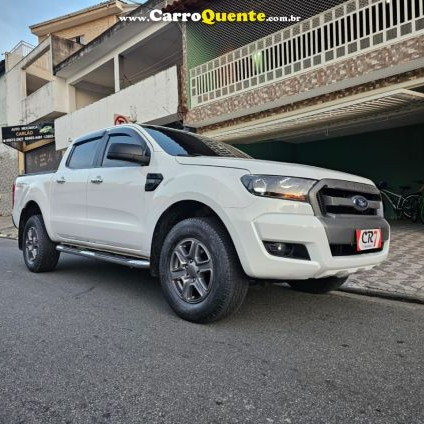 FORD   RANGER XLS 2.2 4X4 CD DIESEL AUT.   BRANCO 2017 2.2 DIESEL