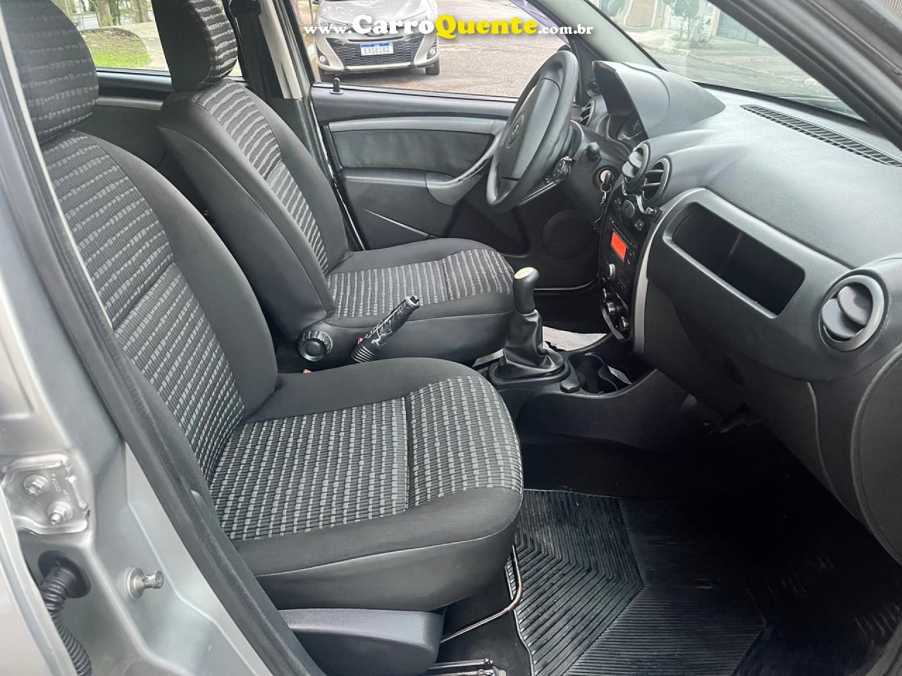 RENAULT   SANDERO EXPRESSION HI-FLEX 1.6 8V 5P   PRATA 2012 1.6 GASOLINA - Loja