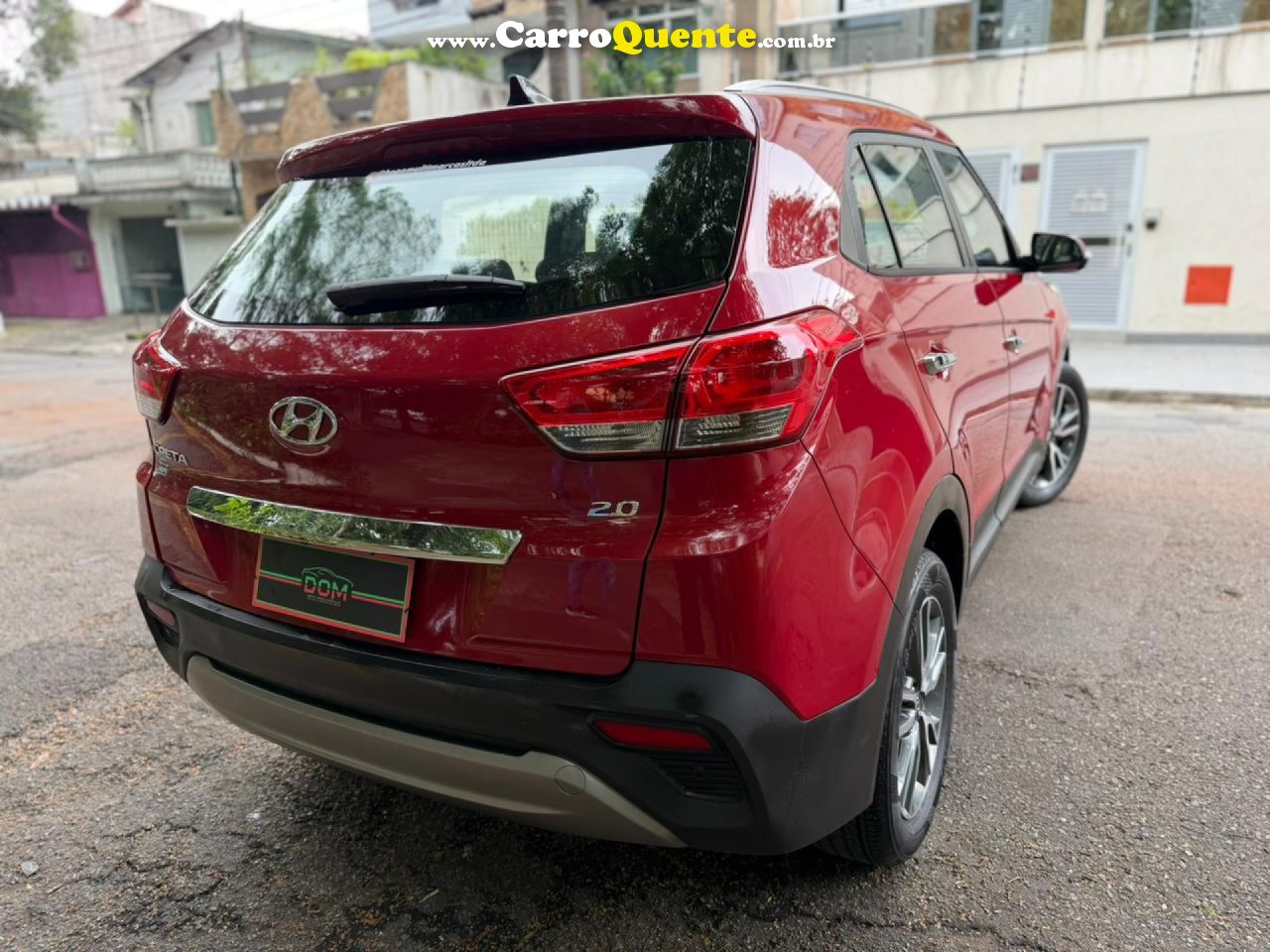 HYUNDAI   CRETA PRESTIGE 2.0 16V FLEX AUT.   VERMELHO 2017 2.0 FLEX - Loja