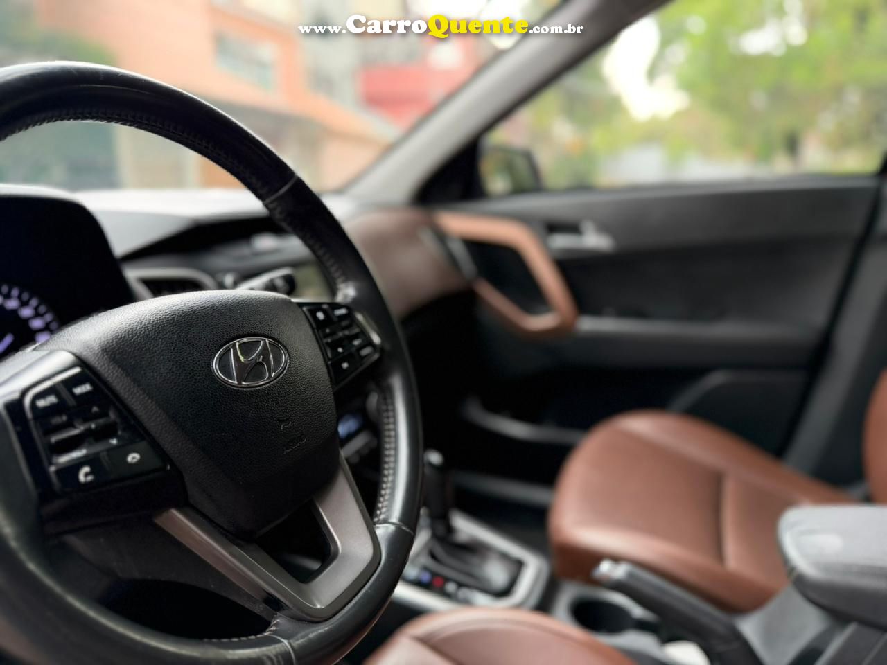 HYUNDAI   CRETA PRESTIGE 2.0 16V FLEX AUT.   VERMELHO 2017 2.0 FLEX - Loja