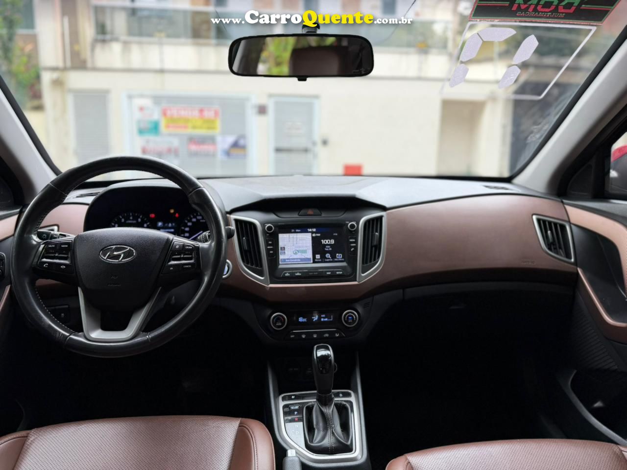 HYUNDAI   CRETA PRESTIGE 2.0 16V FLEX AUT.   VERMELHO 2017 2.0 FLEX - Loja