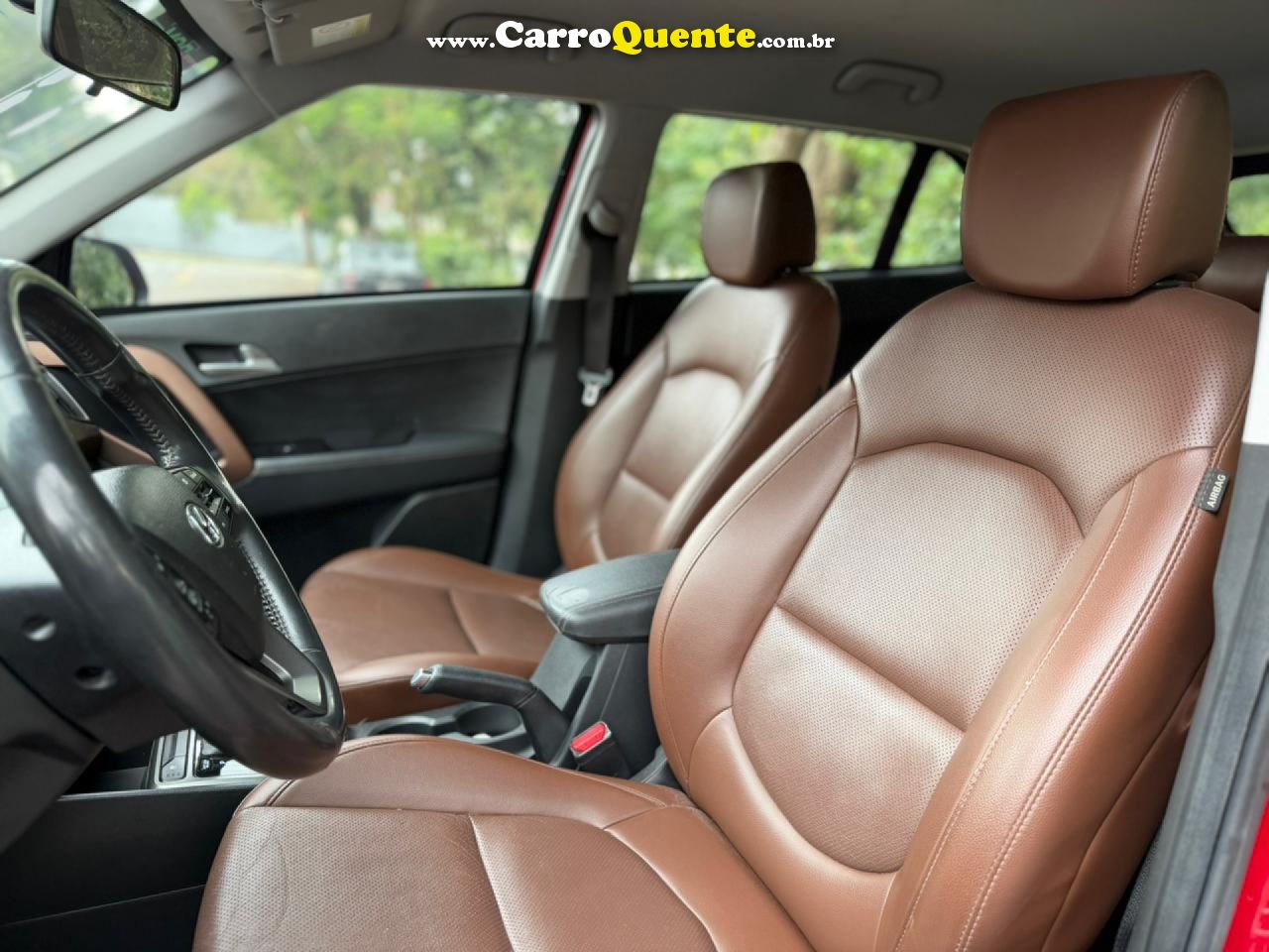 HYUNDAI   CRETA PRESTIGE 2.0 16V FLEX AUT.   VERMELHO 2017 2.0 FLEX - Loja