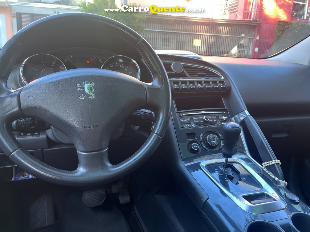 PEUGEOT   3008 GRIFFE 1.6 TURBO 16V 5P AUT.   CINZA 2013 1.6 GASOLINA - Loja