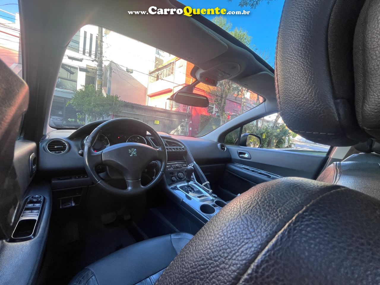 PEUGEOT   3008 GRIFFE 1.6 TURBO 16V 5P AUT.   CINZA 2013 1.6 GASOLINA - Loja