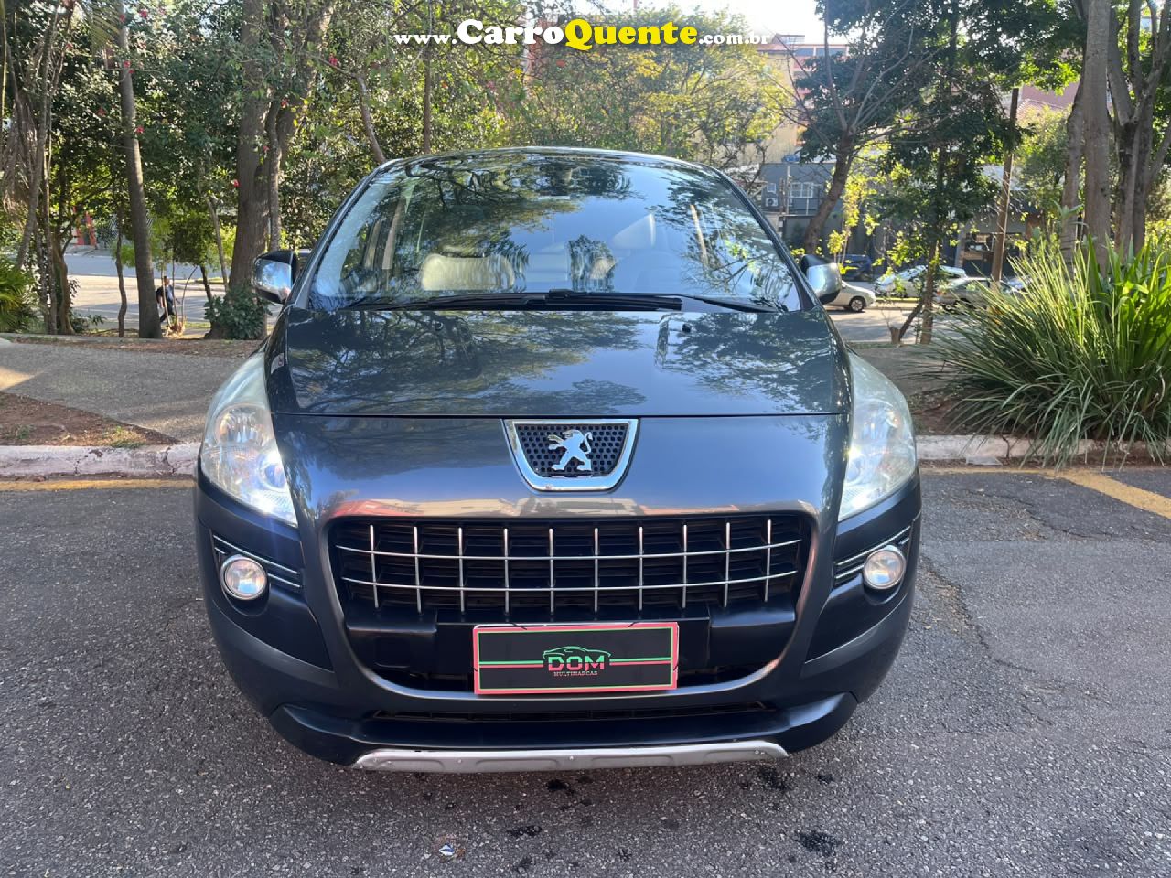 PEUGEOT   3008 GRIFFE 1.6 TURBO 16V 5P AUT.   CINZA 2013 1.6 GASOLINA - Loja