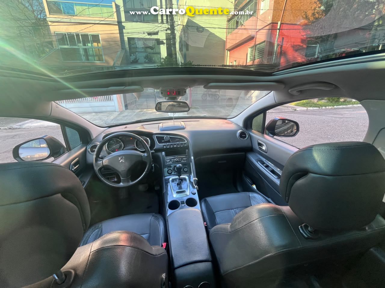 PEUGEOT   3008 GRIFFE 1.6 TURBO 16V 5P AUT.   CINZA 2013 1.6 GASOLINA - Loja
