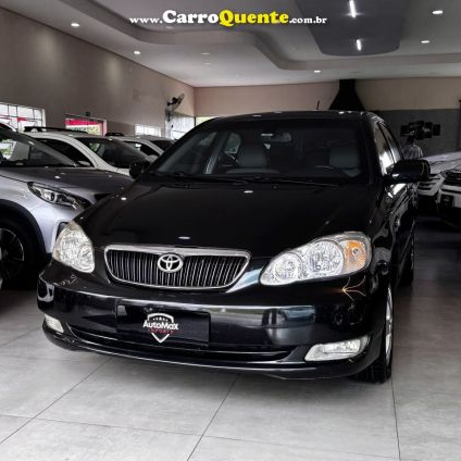 TOYOTA   COROLLA SE-G 1.81.8 FLEX 16V AUT.   PRETO 2006 1.8 GASOLINA