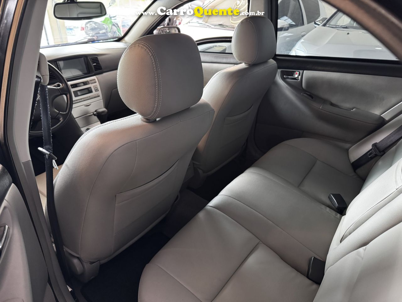 TOYOTA   COROLLA SE-G 1.81.8 FLEX 16V AUT.   PRETO 2006 1.8 GASOLINA - Loja