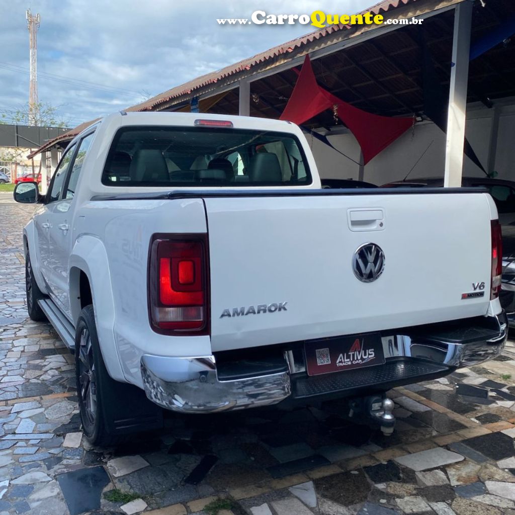 VOLKSWAGEN   AMAROK HIGHLINE CD 3.0 4X4 TB DIES. AUT.   BRANCO 2023 3.0 DIESEL - Loja