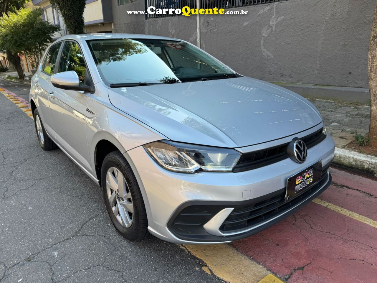 VOLKSWAGEN   POLO COMFORTLINE TSI 1.0 FLEX 12V AUT.   PRATA 2025 1.0 FLEX - Loja