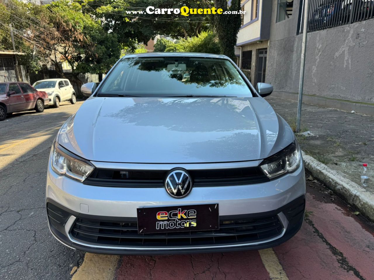 VOLKSWAGEN   POLO COMFORTLINE TSI 1.0 FLEX 12V AUT.   PRATA 2025 1.0 FLEX - Loja