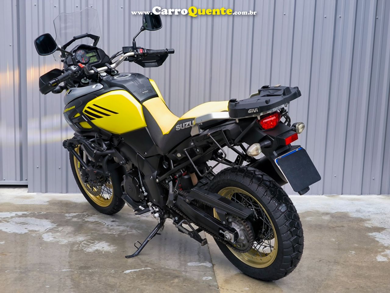 SUZUKI   SUZUKI V-STROM 1000 XT   AMARELO 2019 1000 GASOLINA - Loja