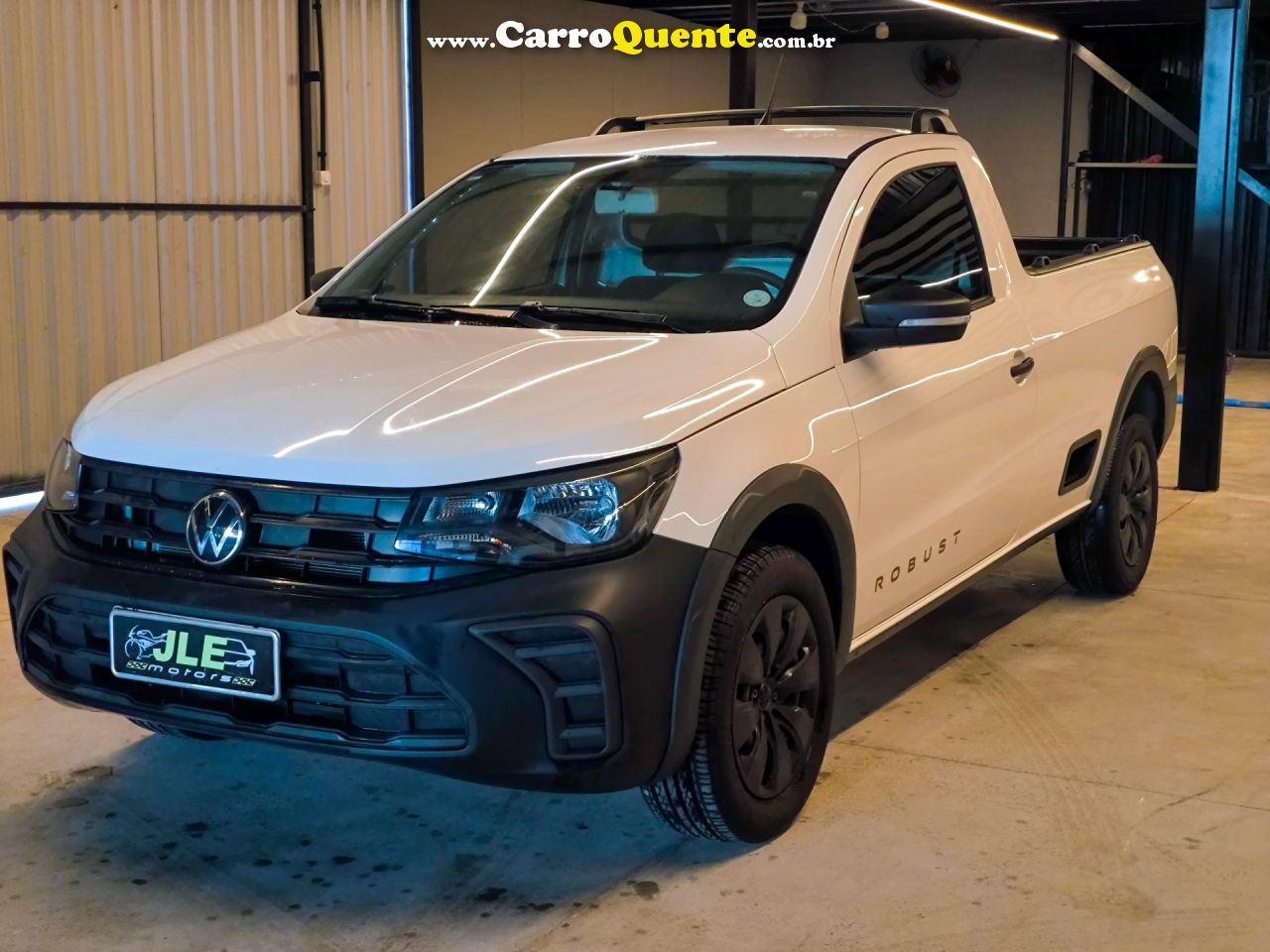VOLKSWAGEN   SAVEIRO ROBUST 1.6 TOTAL FLEX 16V    BRANCO 2025 1.6 FLEX - Loja