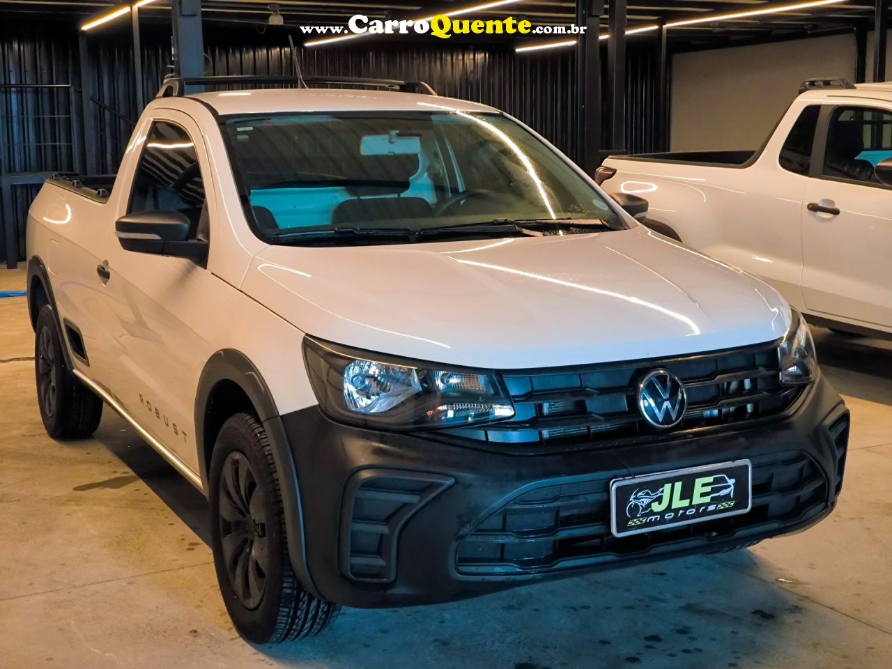 VOLKSWAGEN   SAVEIRO ROBUST 1.6 TOTAL FLEX 16V    BRANCO 2025 1.6 FLEX - Loja