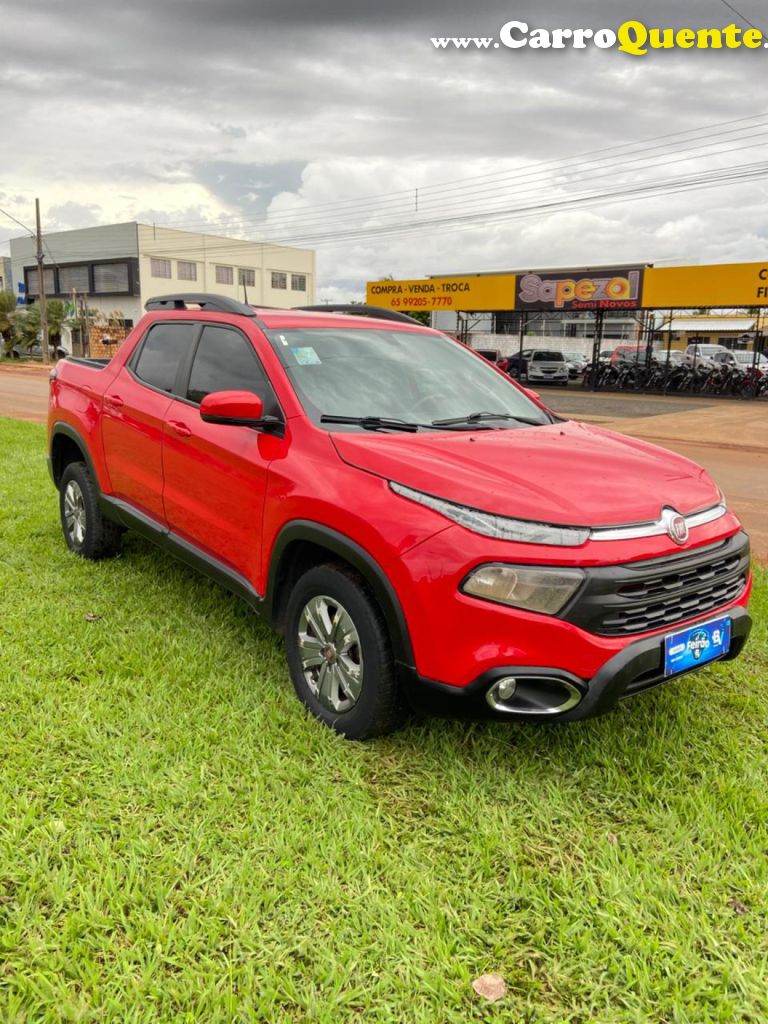 FIAT   TORO FREEDOM 1.8 16V FLEX AUT.   VERMELHO 2020 1.8 FLEX - Loja