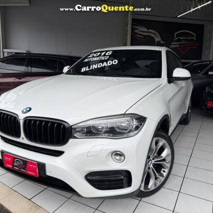 BMW   X6 XDRIVE 35I 3.0 306CV BI-TURBO   BRANCO 2016 3.0 GASOLINA