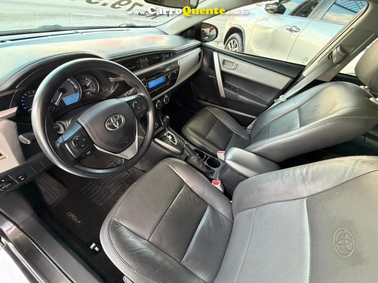 TOYOTA   COROLLA GLI 1.8 FLEX 16V  AUT.   CINZA 2015 1.8 FLEX - Loja