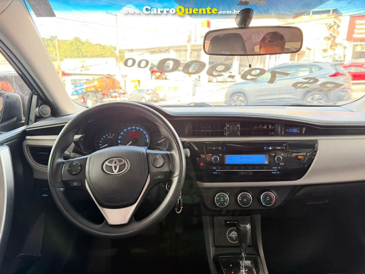 TOYOTA   COROLLA GLI 1.8 FLEX 16V  AUT.   CINZA 2015 1.8 FLEX - Loja