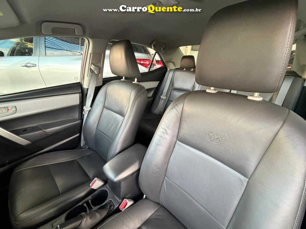 TOYOTA   COROLLA GLI 1.8 FLEX 16V  AUT.   CINZA 2015 1.8 FLEX - Loja