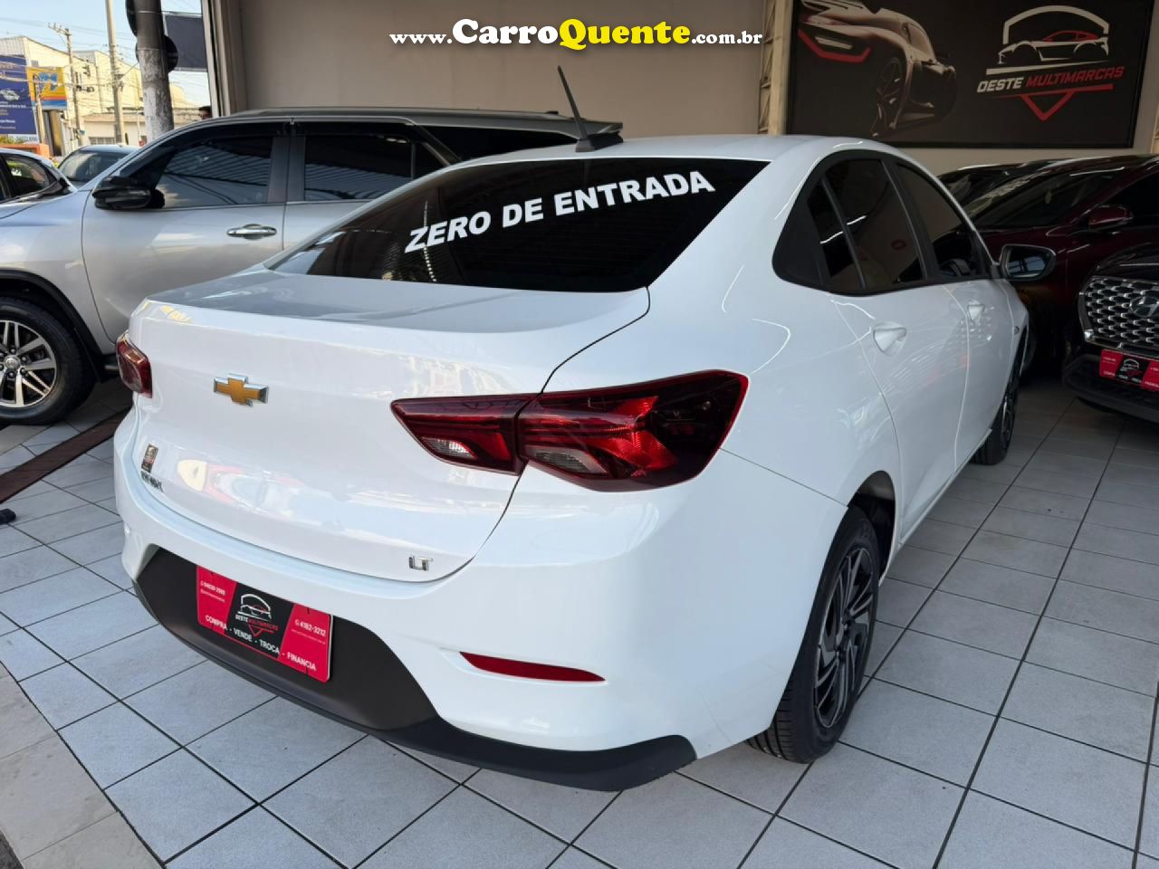 CHEVROLET   ONIX SEDAN PLUS LT 1.0 12V FLEX 4P MEC.   BRANCO 2025 1.0 FLEX - Loja