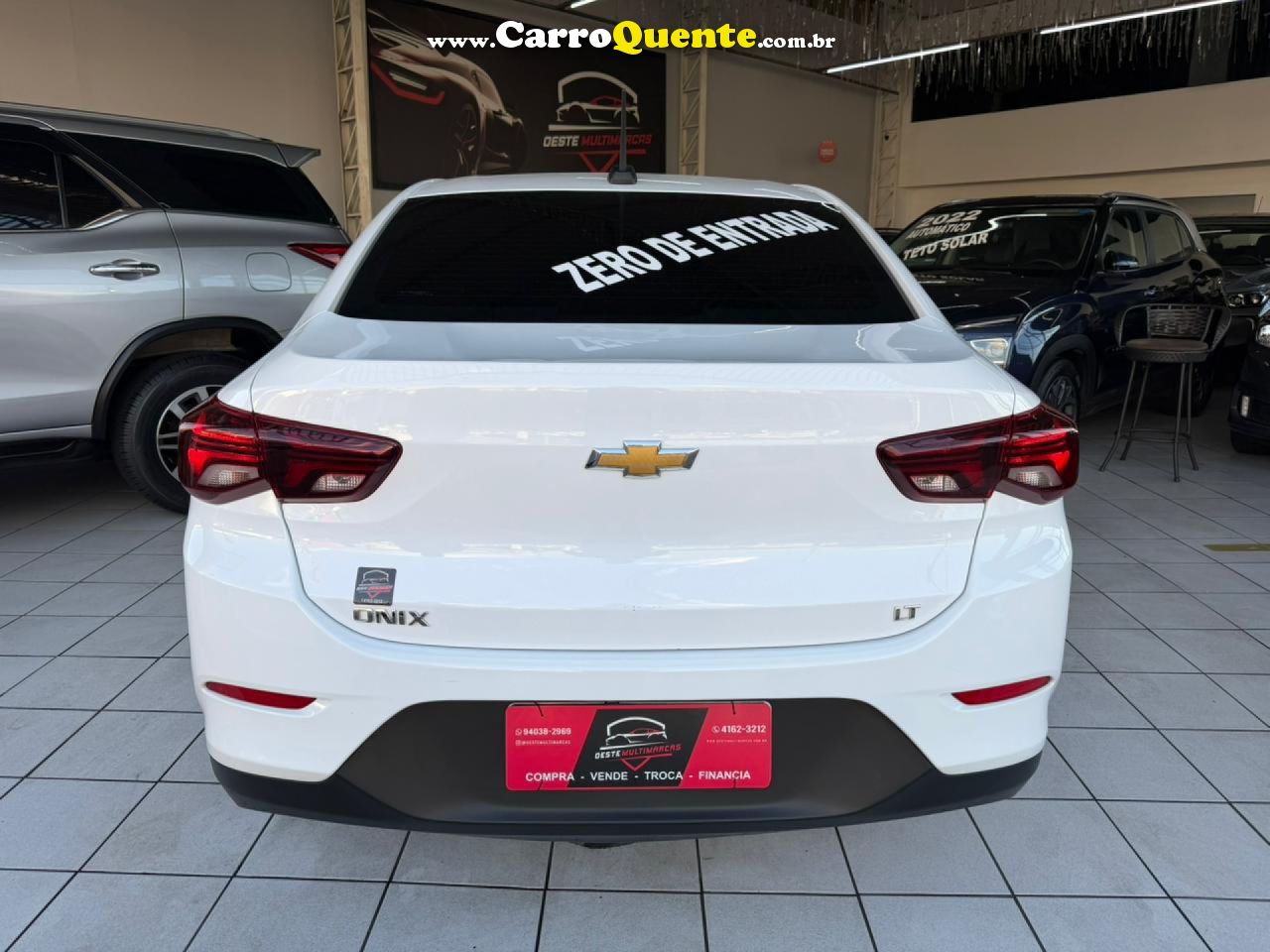 CHEVROLET   ONIX SEDAN PLUS LT 1.0 12V FLEX 4P MEC.   BRANCO 2025 1.0 FLEX - Loja