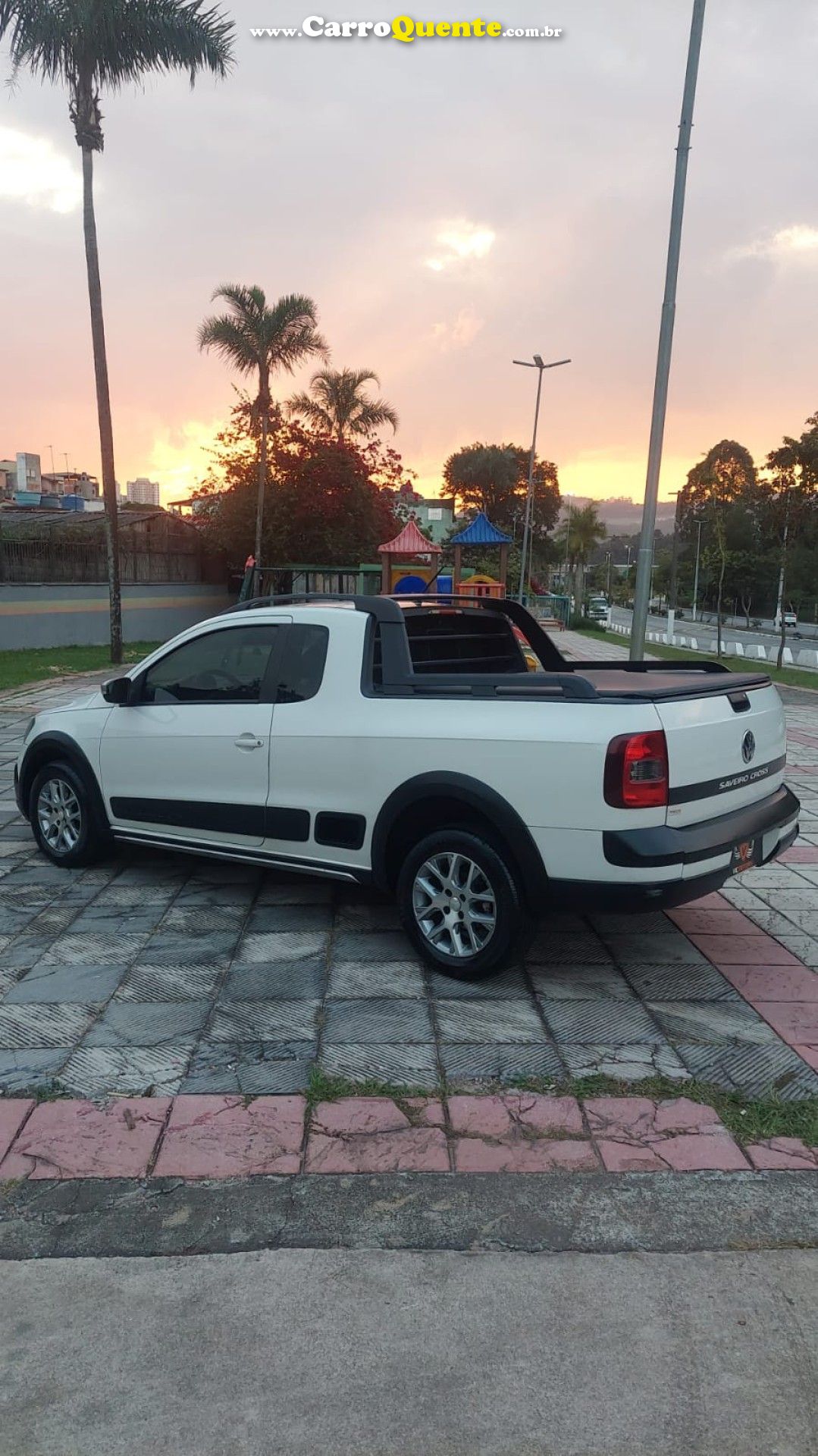 VOLKSWAGEN   SAVEIRO CROSS 1.6 T. FLEX 16V CE   BRANCO 2015 1.6 FLEX - Loja