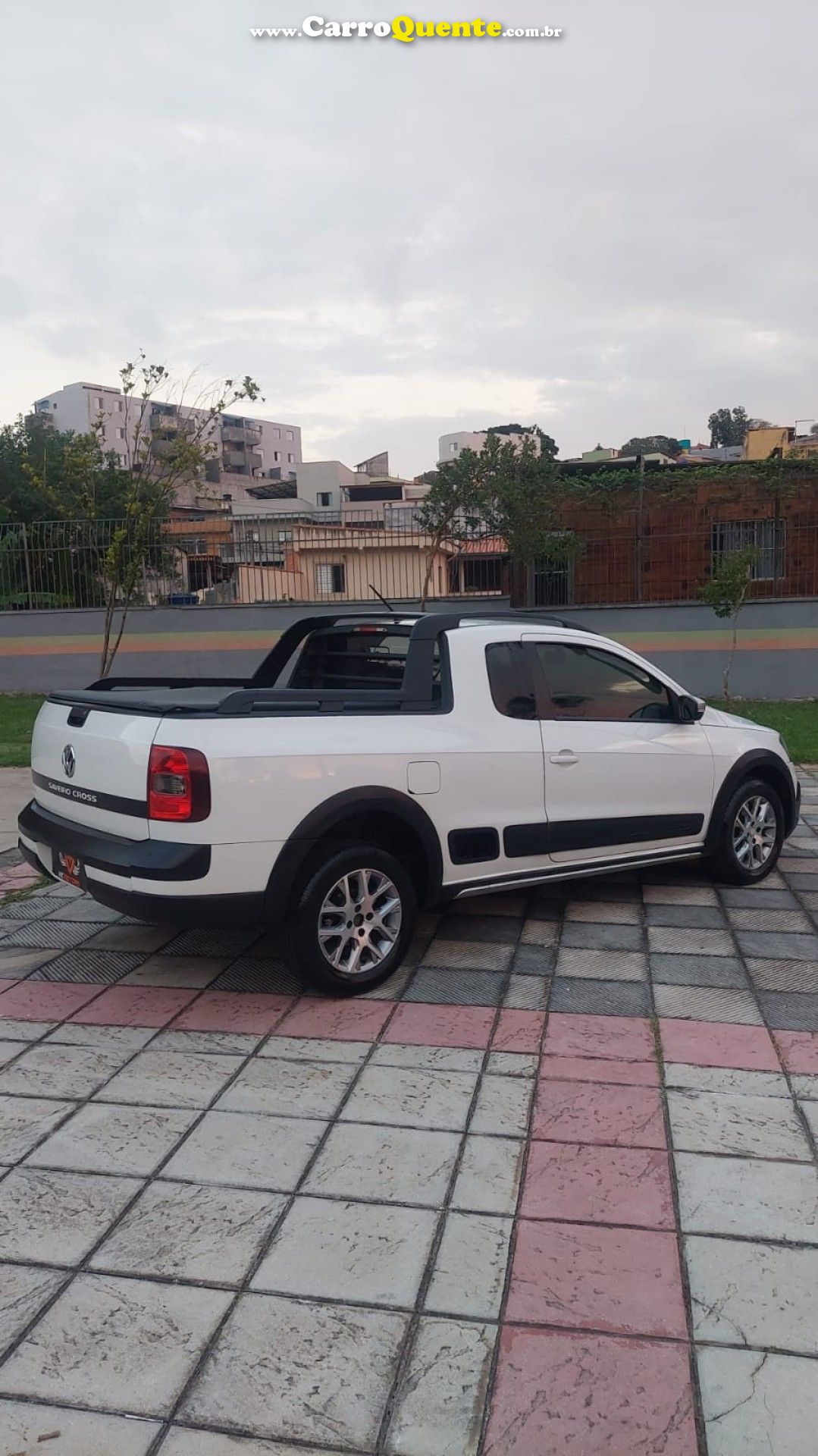VOLKSWAGEN   SAVEIRO CROSS 1.6 T. FLEX 16V CE   BRANCO 2015 1.6 FLEX - Loja