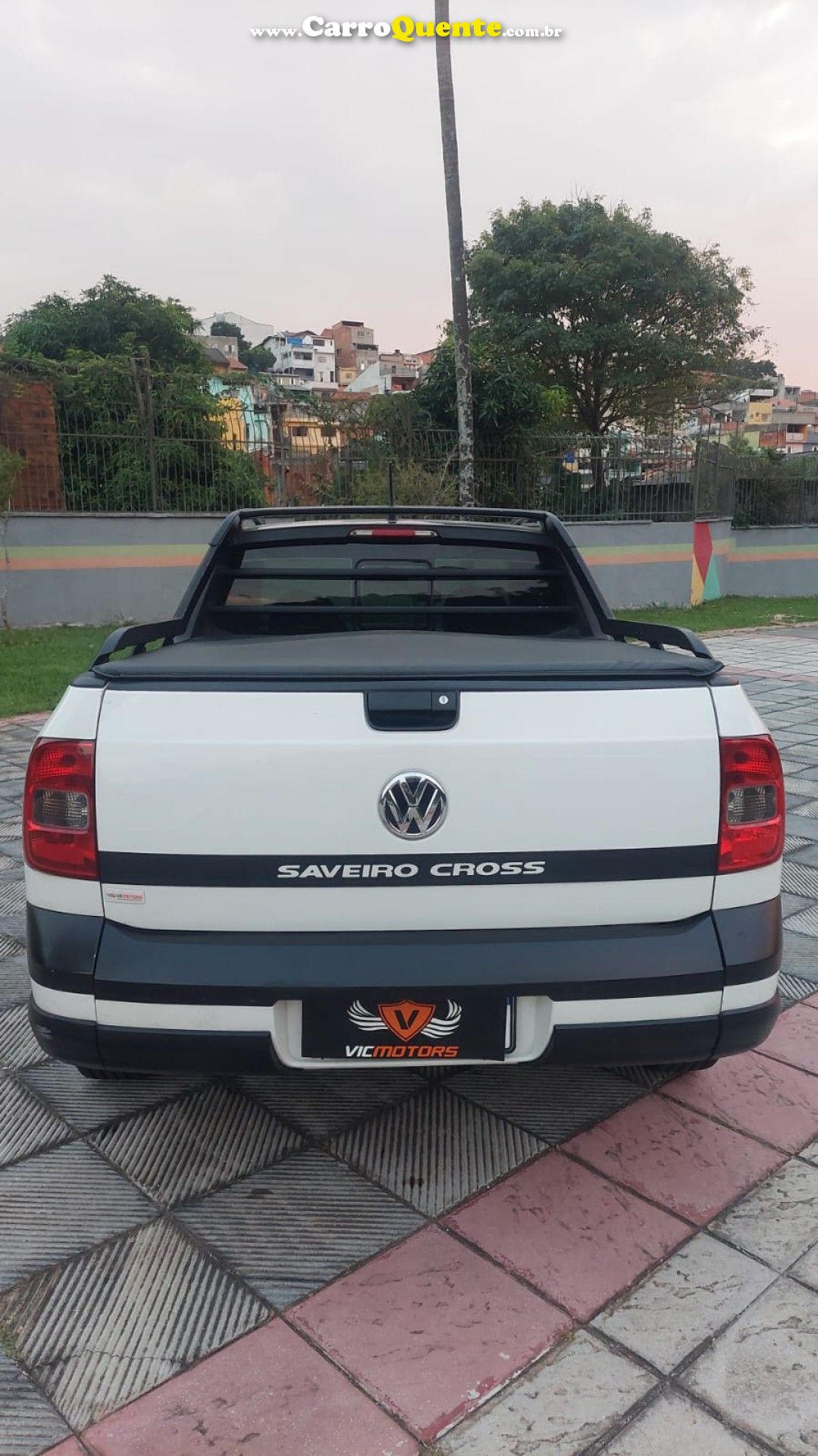 VOLKSWAGEN   SAVEIRO CROSS 1.6 T. FLEX 16V CE   BRANCO 2015 1.6 FLEX - Loja