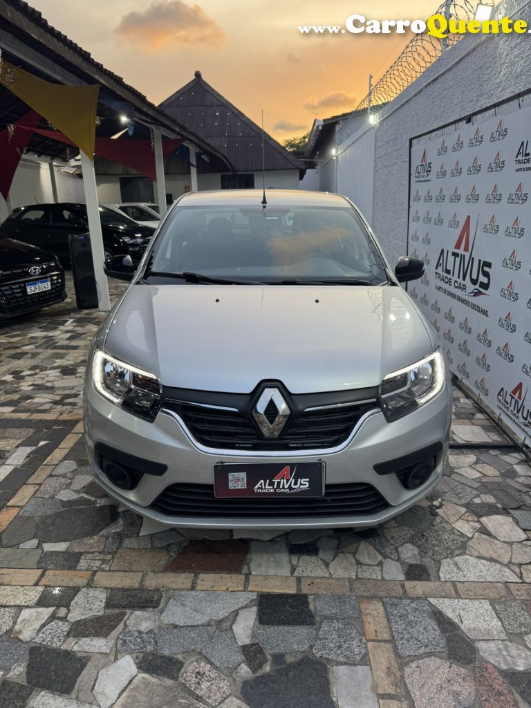 RENAULT   LOGAN LIFE FLEX 1.0 12V 4P MEC.   PRATA 2025 1.0 FLEX - Loja