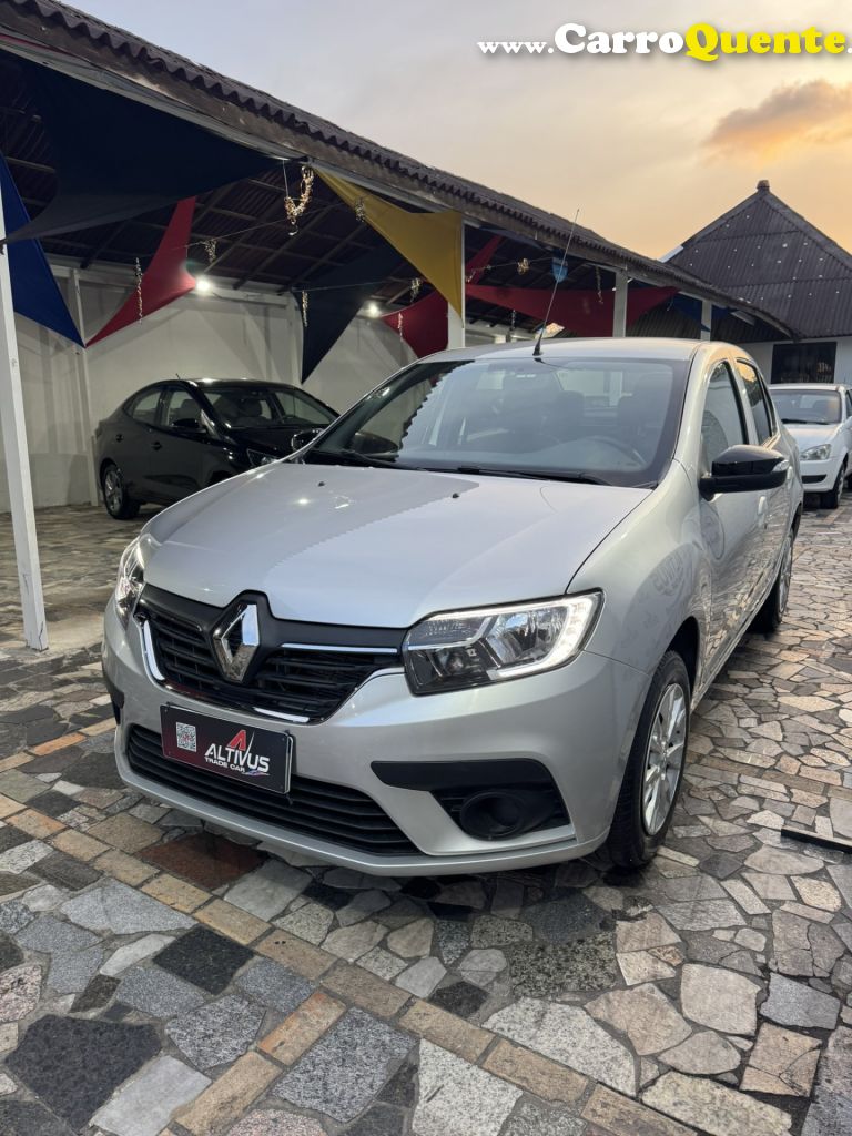 RENAULT   LOGAN LIFE FLEX 1.0 12V 4P MEC.   PRATA 2025 1.0 FLEX - Loja