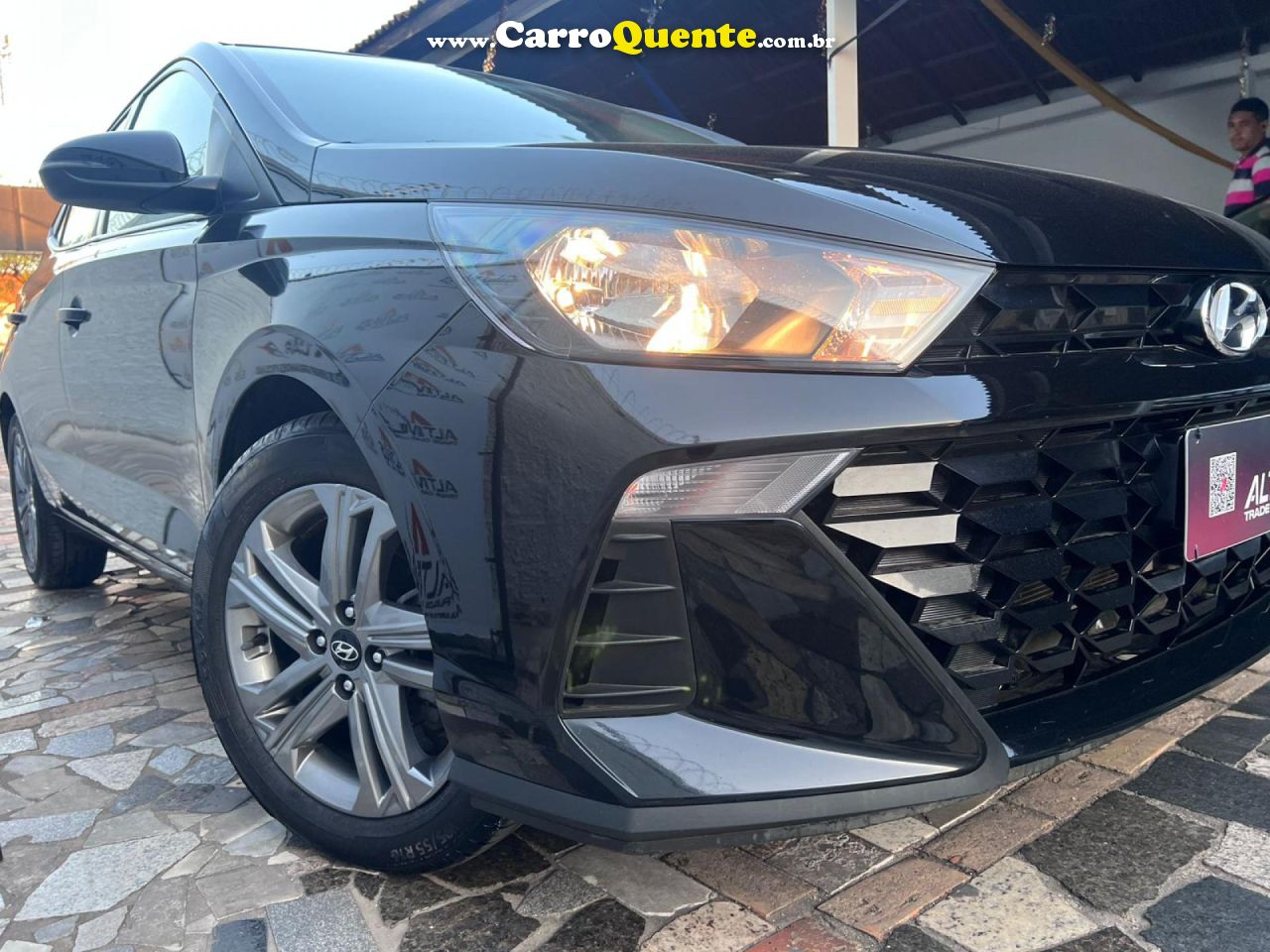 HYUNDAI   HYUNDAI HB20S COMFORT PLUS 1.0 TB FLEX 12V AUT   PRETO 2025 1.0 FLEX - Loja