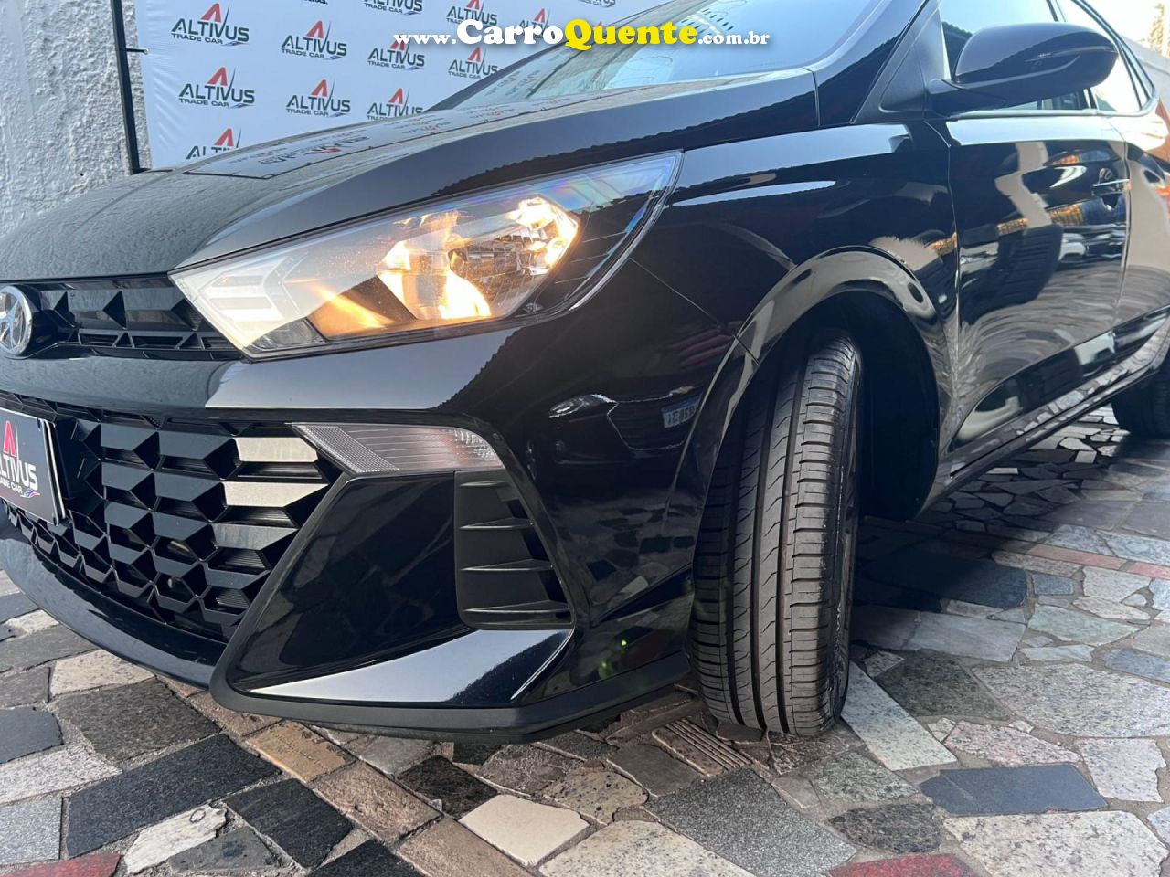 HYUNDAI   HYUNDAI HB20S COMFORT PLUS 1.0 TB FLEX 12V AUT   PRETO 2025 1.0 FLEX - Loja