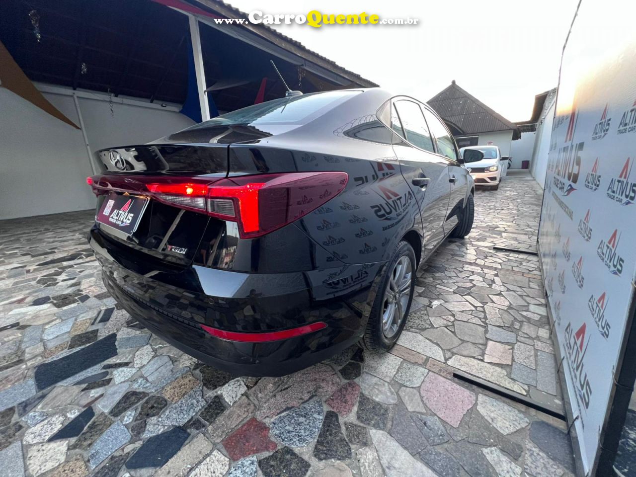 HYUNDAI   HYUNDAI HB20S COMFORT PLUS 1.0 TB FLEX 12V AUT   PRETO 2025 1.0 FLEX - Loja