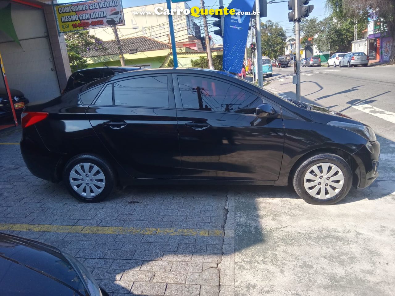 HYUNDAI   HB20S C.STYLEC.PLUS1.6 FLEX 16V AUT. 4P   PRETO 2015 1.6 FLEX - Loja