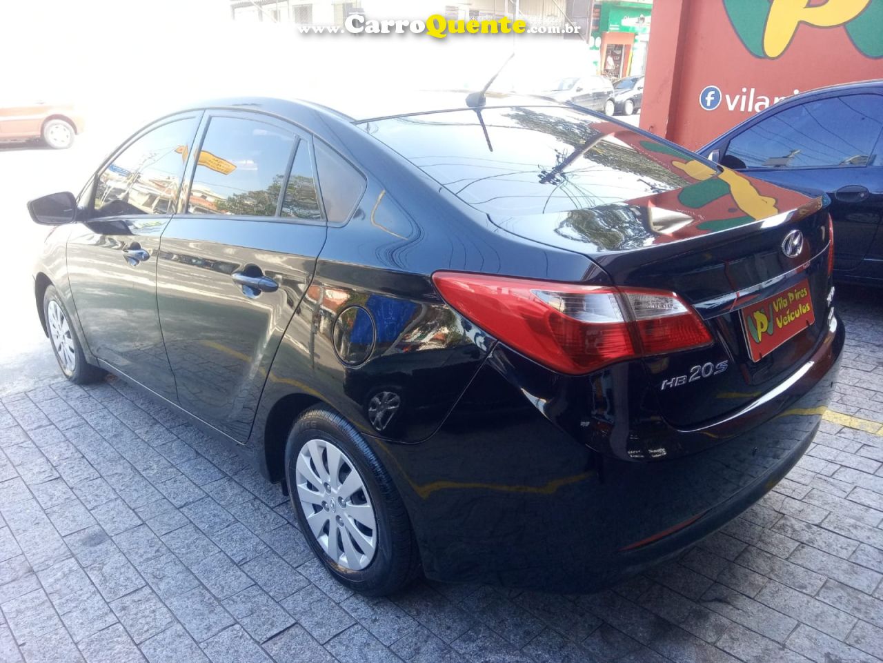 HYUNDAI   HB20S C.STYLEC.PLUS1.6 FLEX 16V AUT. 4P   PRETO 2015 1.6 FLEX - Loja