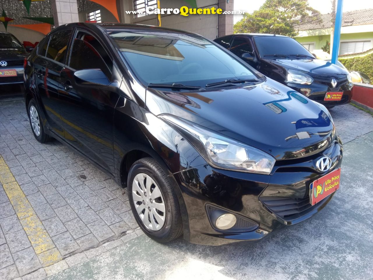HYUNDAI   HB20S C.STYLEC.PLUS1.6 FLEX 16V AUT. 4P   PRETO 2015 1.6 FLEX - Loja