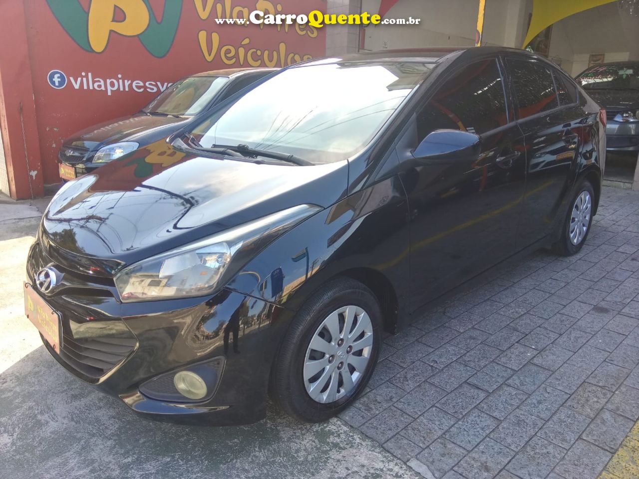 HYUNDAI   HB20S C.STYLEC.PLUS1.6 FLEX 16V AUT. 4P   PRETO 2015 1.6 FLEX - Loja