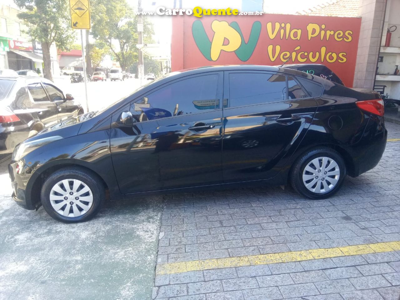 HYUNDAI   HB20S C.STYLEC.PLUS1.6 FLEX 16V AUT. 4P   PRETO 2015 1.6 FLEX - Loja