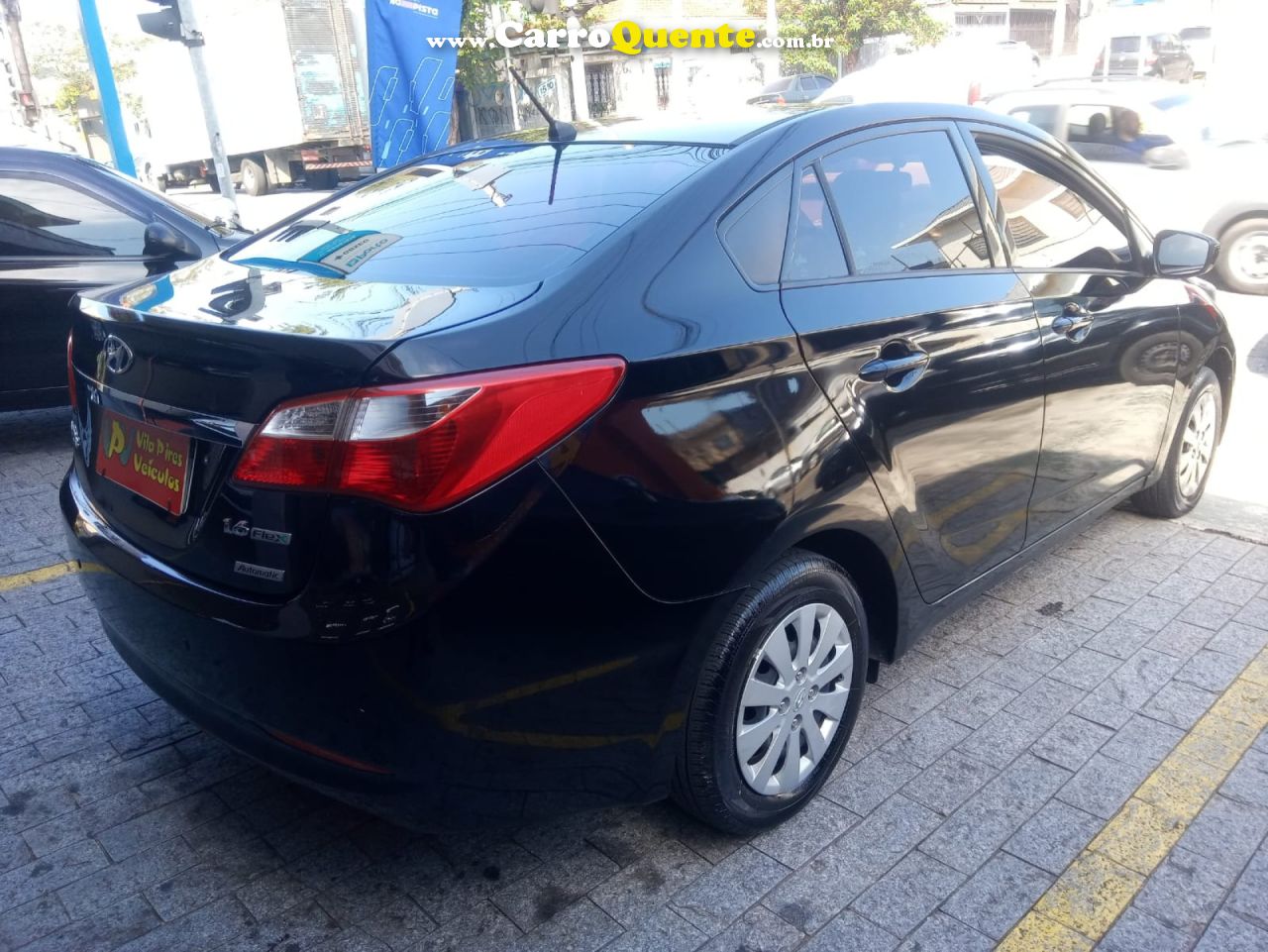 HYUNDAI   HB20S C.STYLEC.PLUS1.6 FLEX 16V AUT. 4P   PRETO 2015 1.6 FLEX - Loja