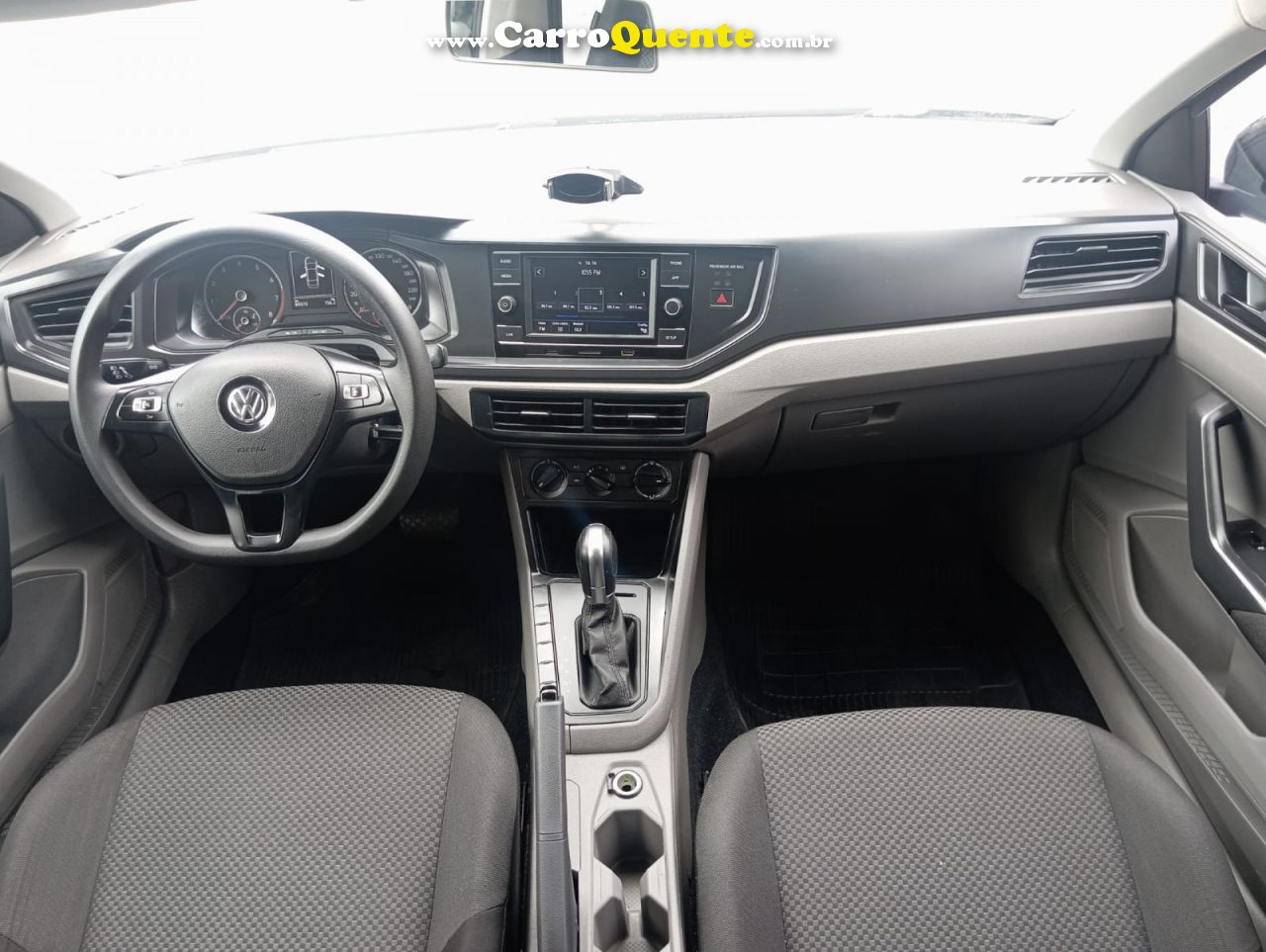 VOLKSWAGEN   VIRTUS 1.6 MSI FLEX 16V 4P AUT.   PRETO 2019 1.6 FLEX - Loja