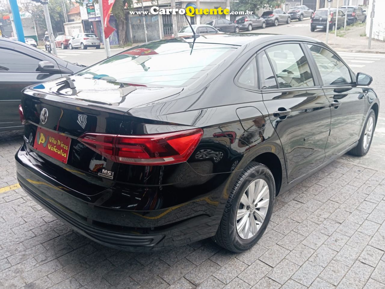 VOLKSWAGEN   VIRTUS 1.6 MSI FLEX 16V 4P AUT.   PRETO 2019 1.6 FLEX - Loja