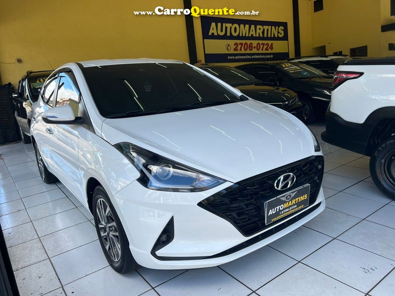 HYUNDAI HB20S 1.0 TGDI DIAMOND PLUS 2021 - Loja