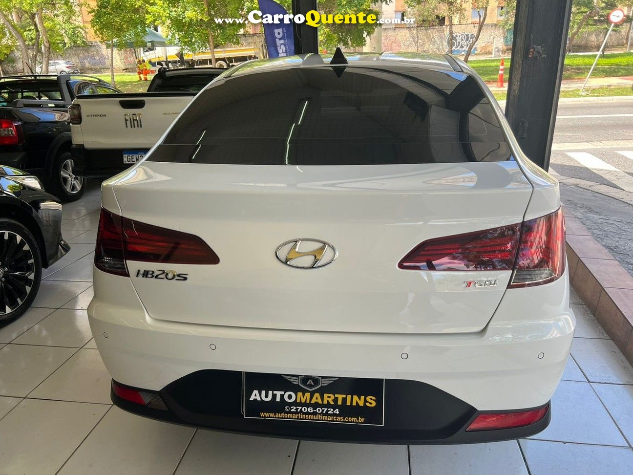 HYUNDAI HB20S 1.0 TGDI DIAMOND PLUS 2021 - Loja