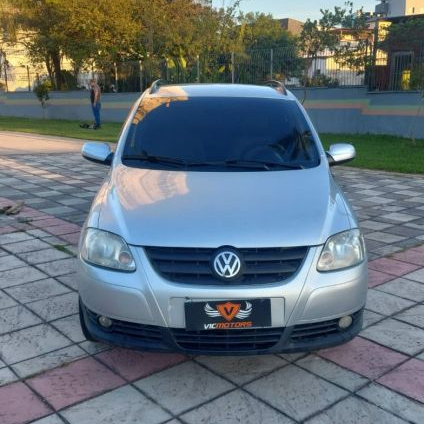VOLKSWAGEN   SPACEFOX COMFORTLINE 1.6 MI T.FLEX 8V 5P   PRATA 2007 1.6 FLEX