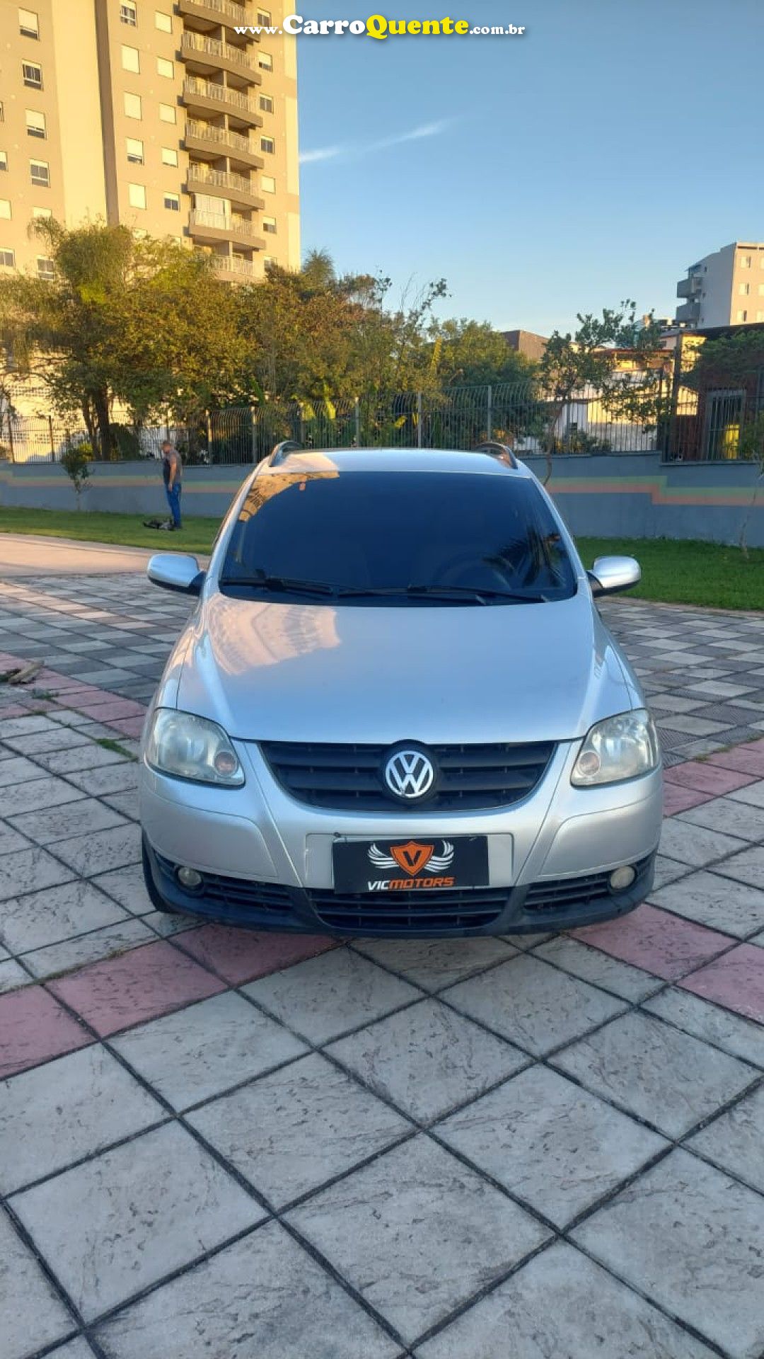 VOLKSWAGEN   SPACEFOX COMFORTLINE 1.6 MI T.FLEX 8V 5P   PRATA 2007 1.6 FLEX - Loja