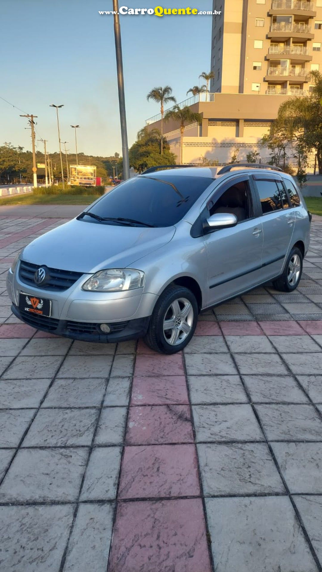 VOLKSWAGEN   SPACEFOX COMFORTLINE 1.6 MI T.FLEX 8V 5P   PRATA 2007 1.6 FLEX - Loja