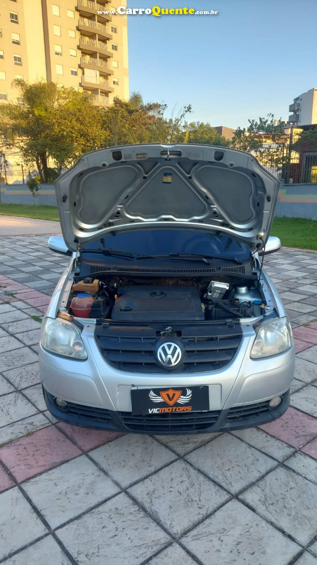 VOLKSWAGEN   SPACEFOX COMFORTLINE 1.6 MI T.FLEX 8V 5P   PRATA 2007 1.6 FLEX - Loja