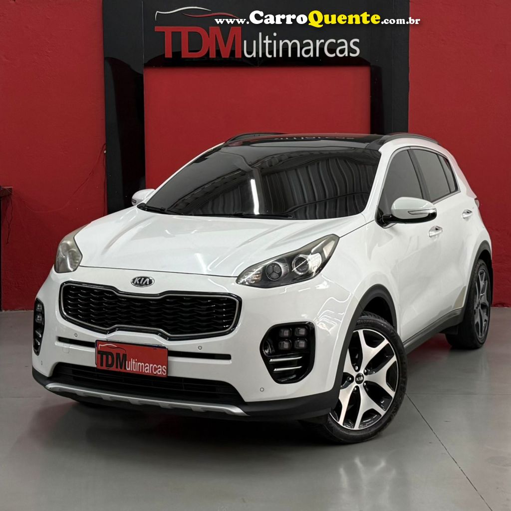 KIA   SPORTAGE EX 2.0 16V 2.0 16V FLEX AUT.   BRANCO 2018 2.0 FLEX - Loja