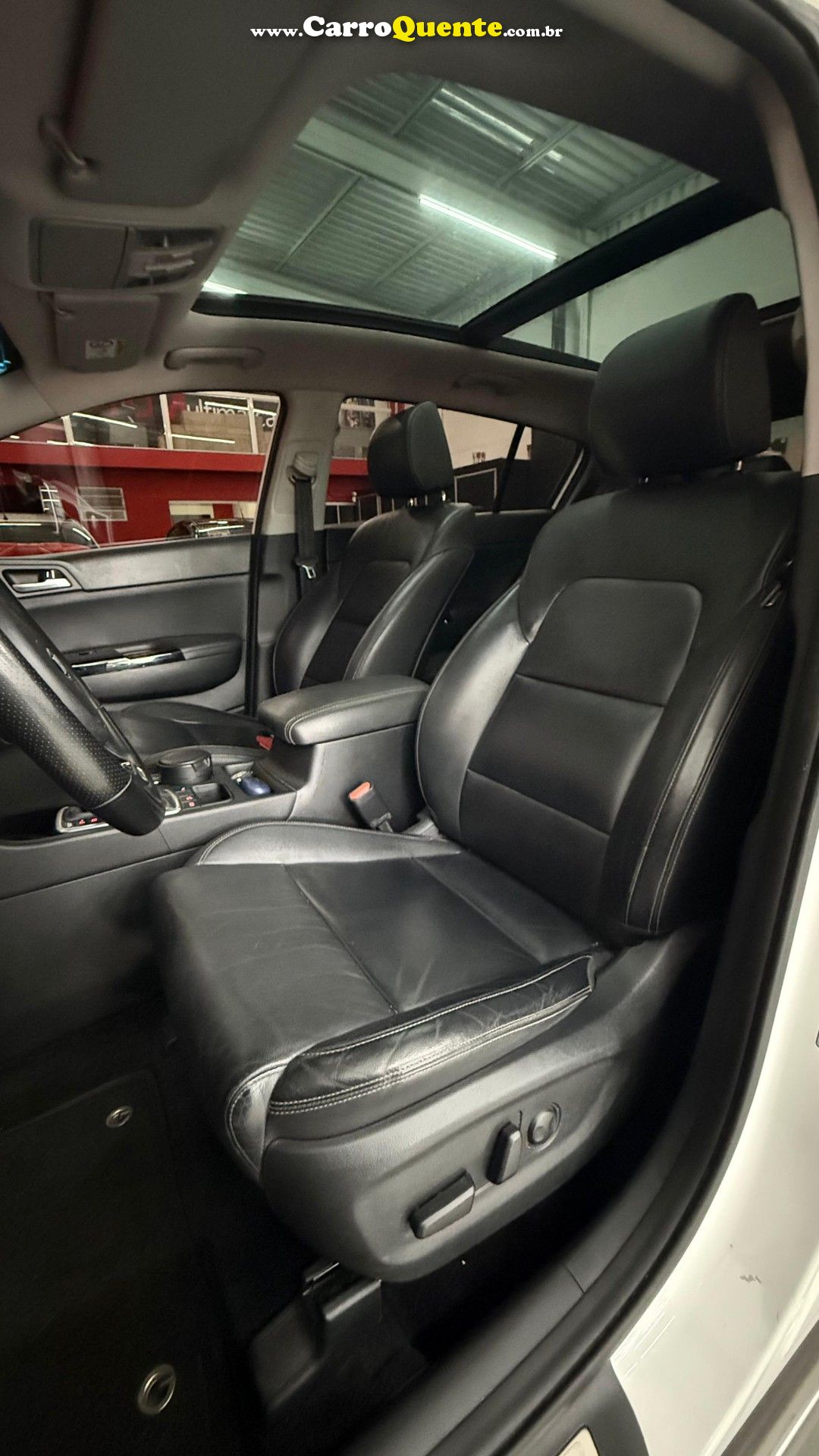 KIA   SPORTAGE EX 2.0 16V 2.0 16V FLEX AUT.   BRANCO 2018 2.0 FLEX - Loja