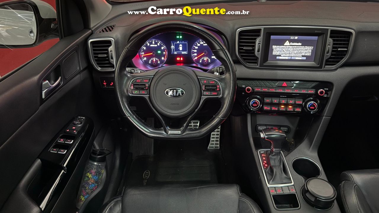 KIA   SPORTAGE EX 2.0 16V 2.0 16V FLEX AUT.   BRANCO 2018 2.0 FLEX - Loja